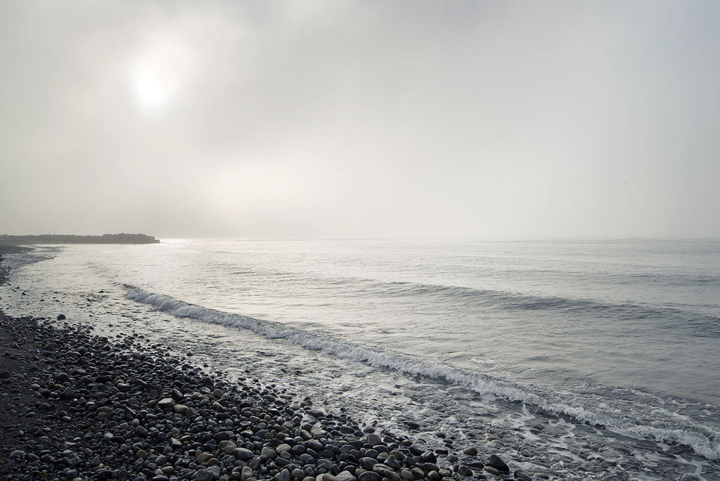 pacific ocean shore art