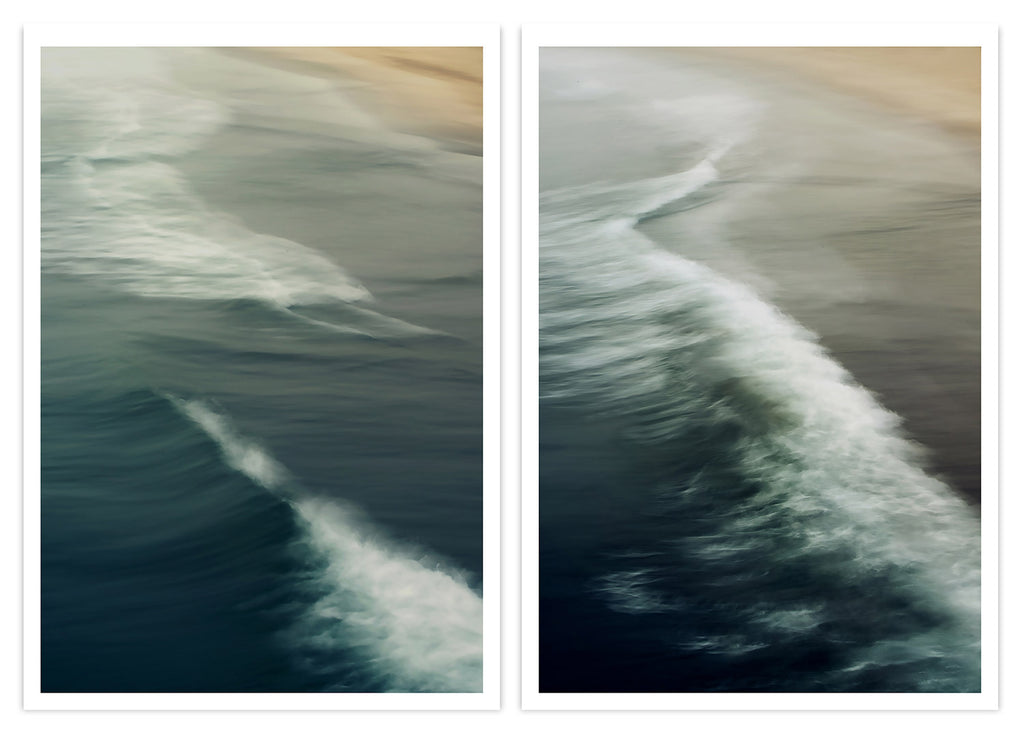 diptych beach art